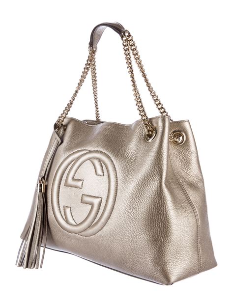 gucci handbag chain|gucci chain shoulder handbags.